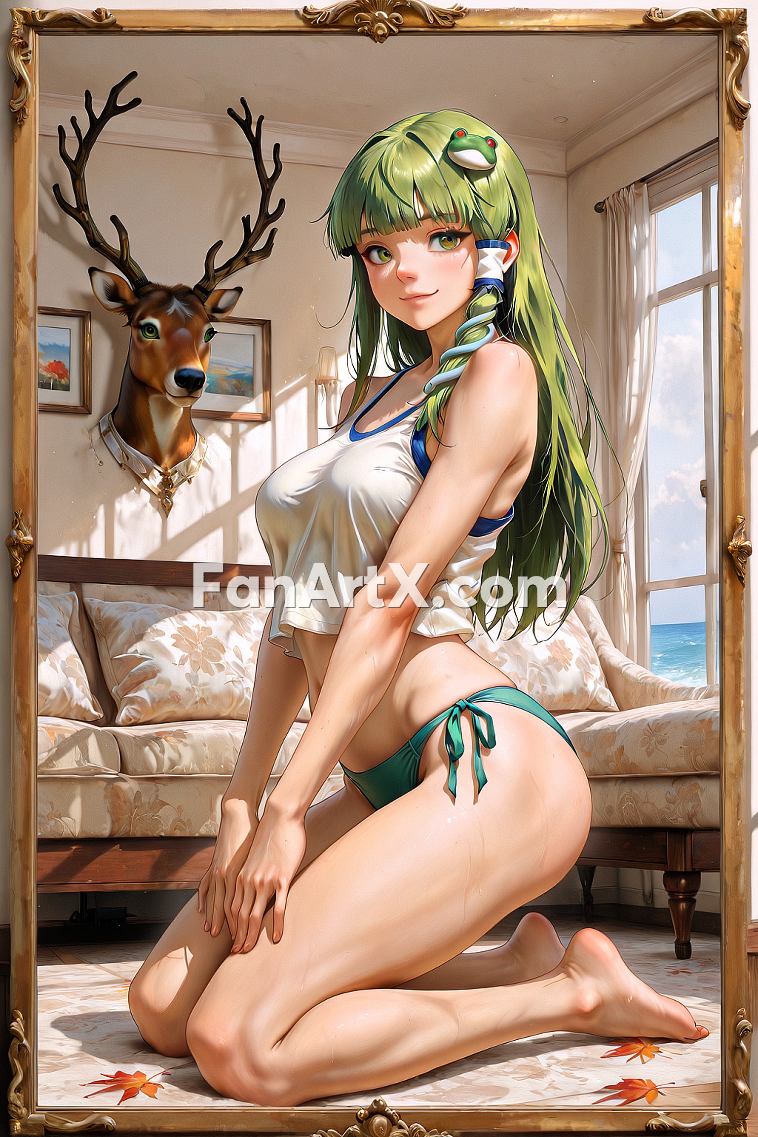 Kochiya Sanae Touhou project Fanart 1015236